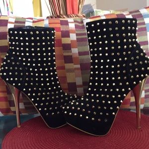 Studded boots